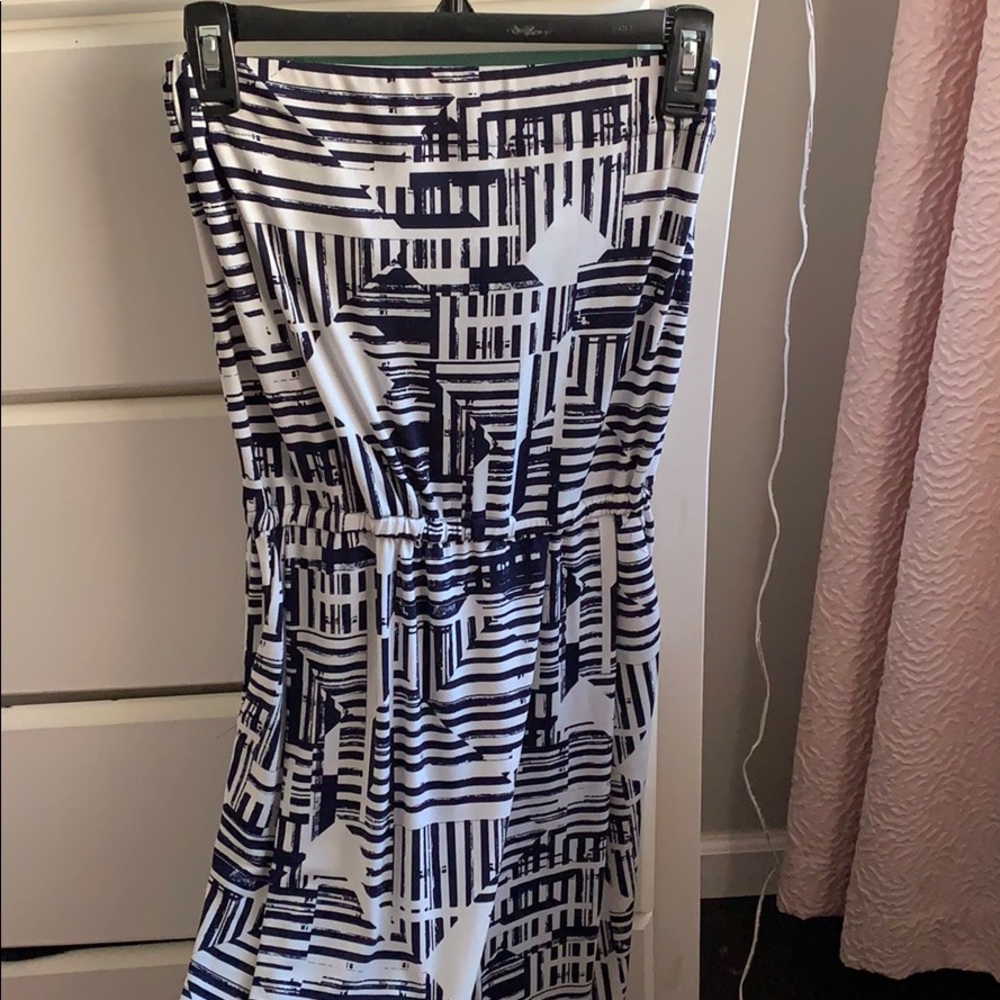 Strapless jumpsuit